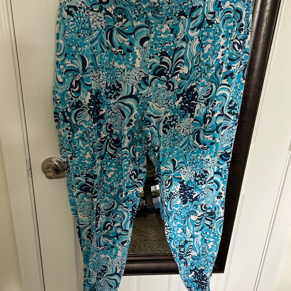 Stylish Blue Patterned women’s Bottoms